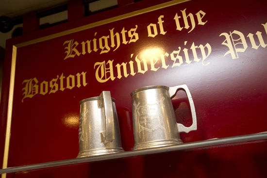 Boston University BU Pub, Knight Quest, beer bar drinks, knighting cere