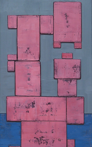 Nursemaid’s Elbow (2010), oil on canvas by Gabriel Phipps (MFA’00). Photo courtesy of the artist