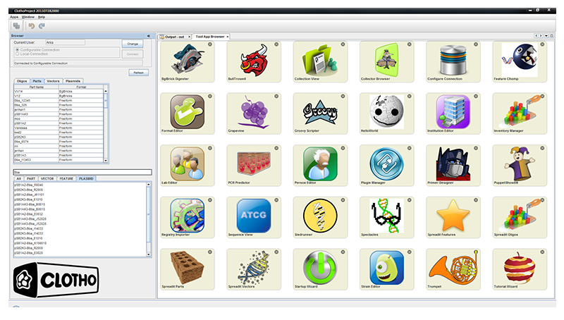 Clotho Fab Dashboard