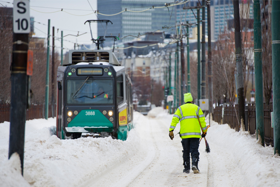 Boston, Snow, MBTA, January, 2015