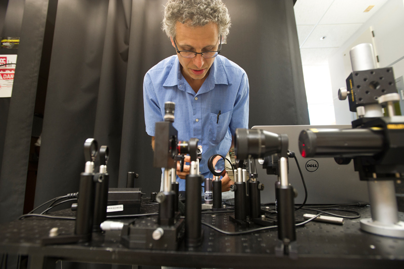 East Boston High School teacher George DeGregorio participates in the Research Experiences for Teachers program