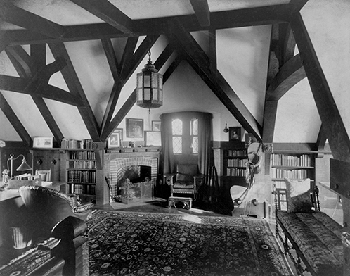 BU Castle BU Castle interior, early 20th century