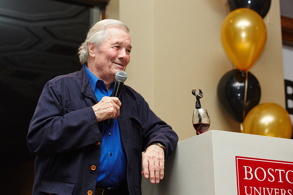 Jaques Pepin at the Boston University MET 50th Gala