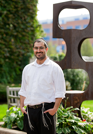 Rabbi Y. D. (Yehoshua Dovid) Schwartz and his wife, Chava, Hillel’s new rabbinical couple in residence, arrived this past summer.