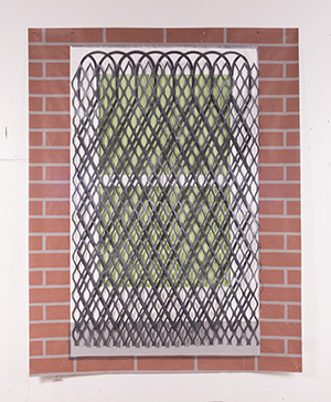 Brownstone Window Hannah Cole