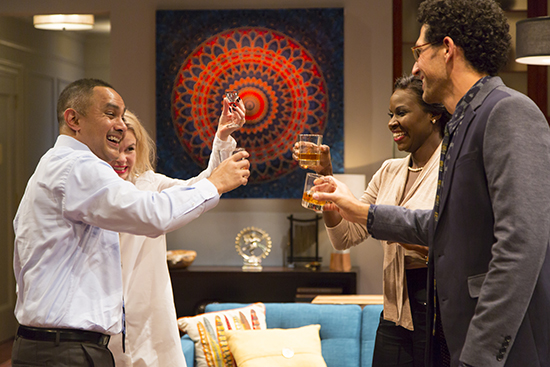 Disgraced by Ayad Akhtar at Huntington Theatre in Boston