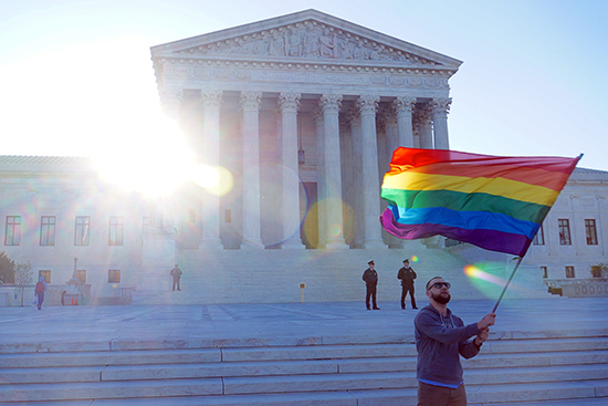 Arguments at the United States Supreme Court for Same-Sex Marriage on April 28, 2015