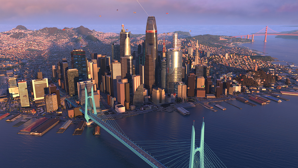 San Fransokyo design for the movie Big Hero 6 by Pixar