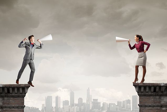 miscommunication between two people