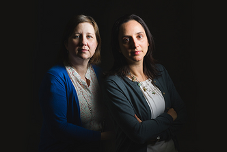 Melissa Holt and Jennifer Green of Boston University School of Education