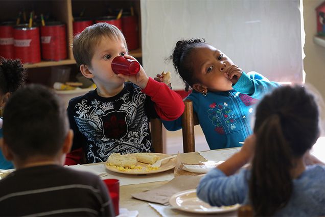 Children in the Head Start kindergarten program in Sullivan County, NY