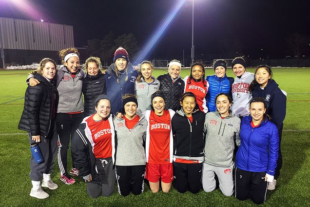 BU Women’s Club Soccer group photo