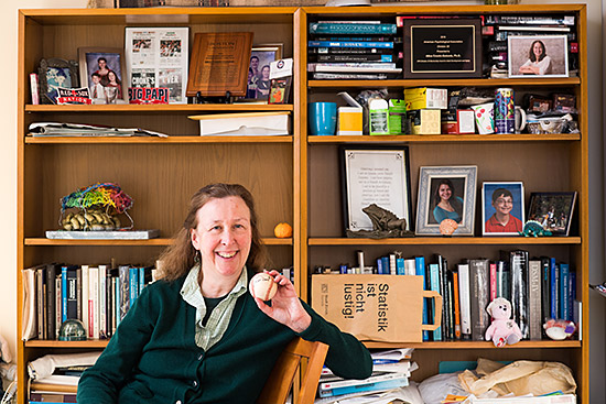 Alice Cronin-Golomb, CAS professor of psychological and brain sciences, in her office