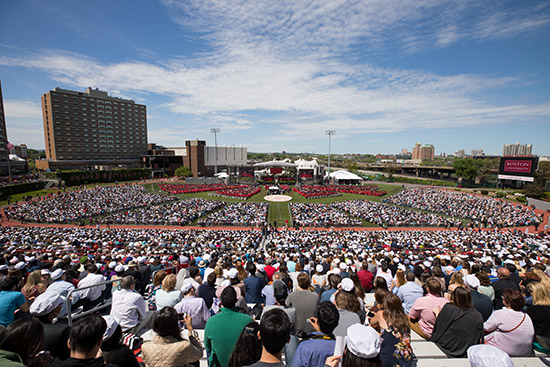 2017 Boston University Commencement