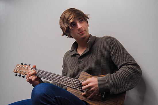 Ricky Peña with guitar