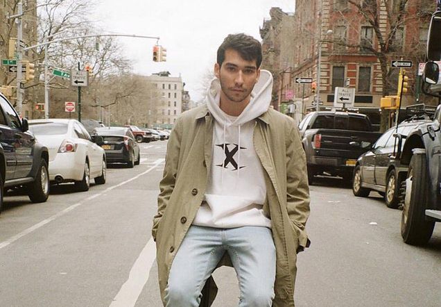 Paolo Moreno, founder and designer of Chemical X fashion clothing line.