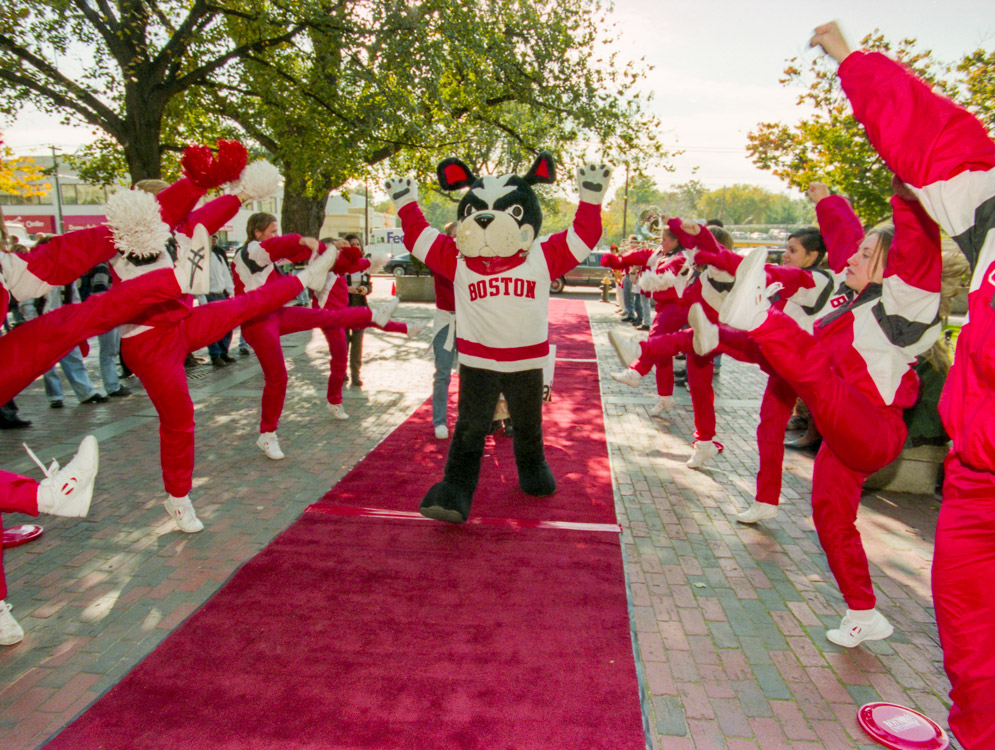 Rhett walks the red carpet during his birthday celebration in 1997
