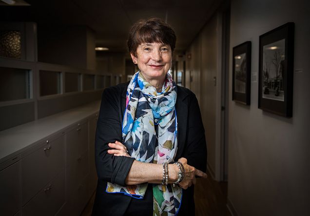 Julie Palmer, professor of epidemiology at BUSPH. Photo by Jackie Ricciardi