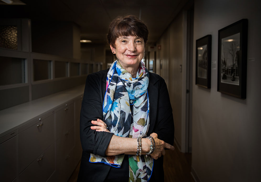 Julie Palmer, professor of epidemiology at BUSPH. Photo by Jackie Ricciardi