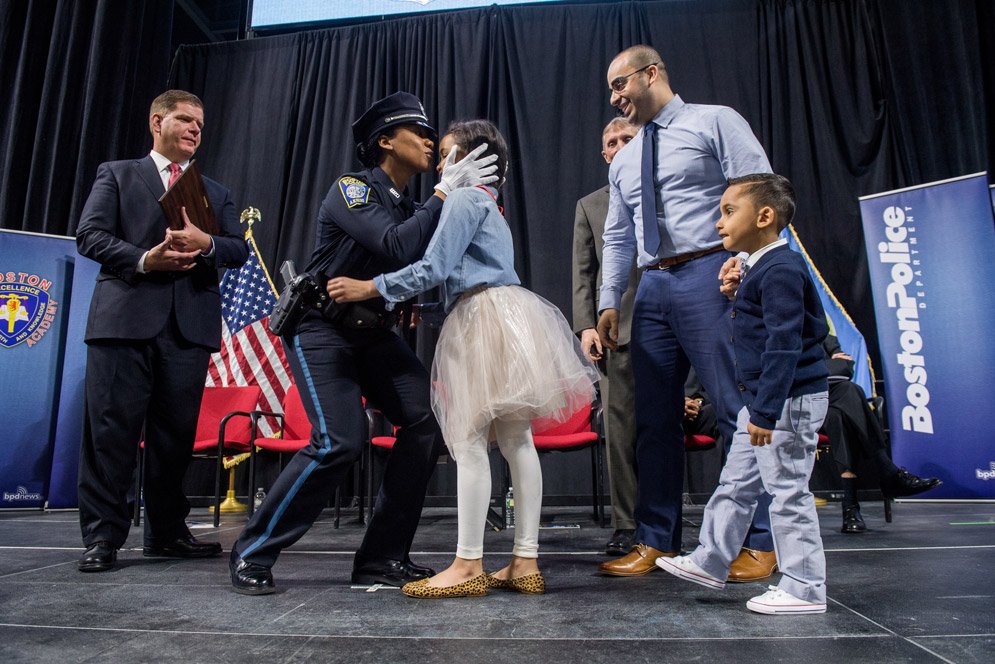 Boston Police Department Academy Graduation