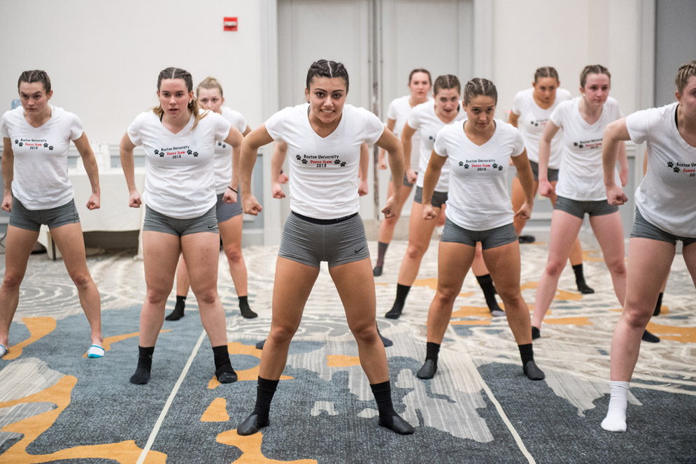 Bu dance team stands strong