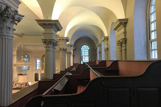 King’s Chapel interior