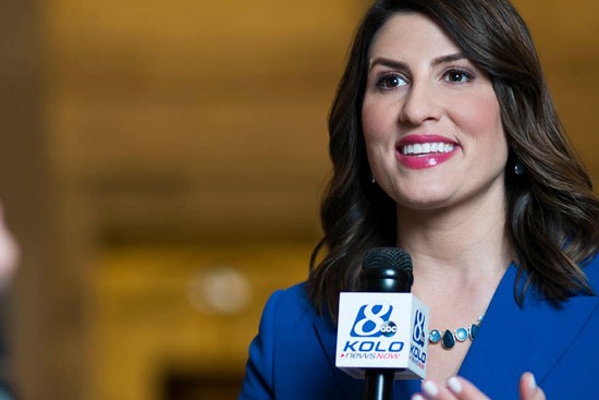 Television journalist Jacqueline Policastro