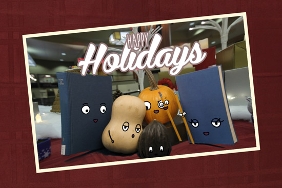 an animated postcard