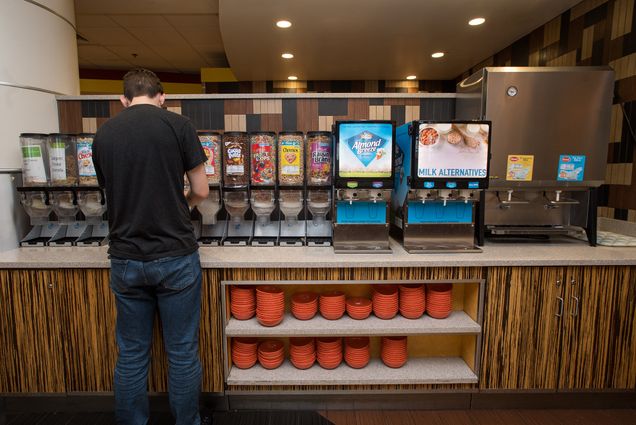 nondairy milk dispensers