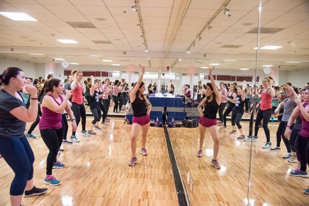 Zumba class