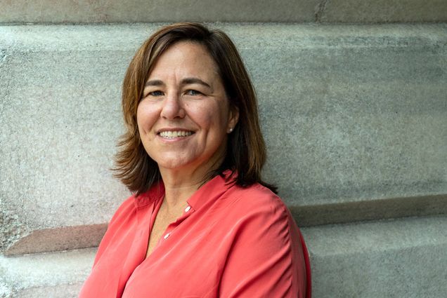 Headshot of Annie Leonard, the creator of The Story of Stuff and executive director of Greenpeace USA.