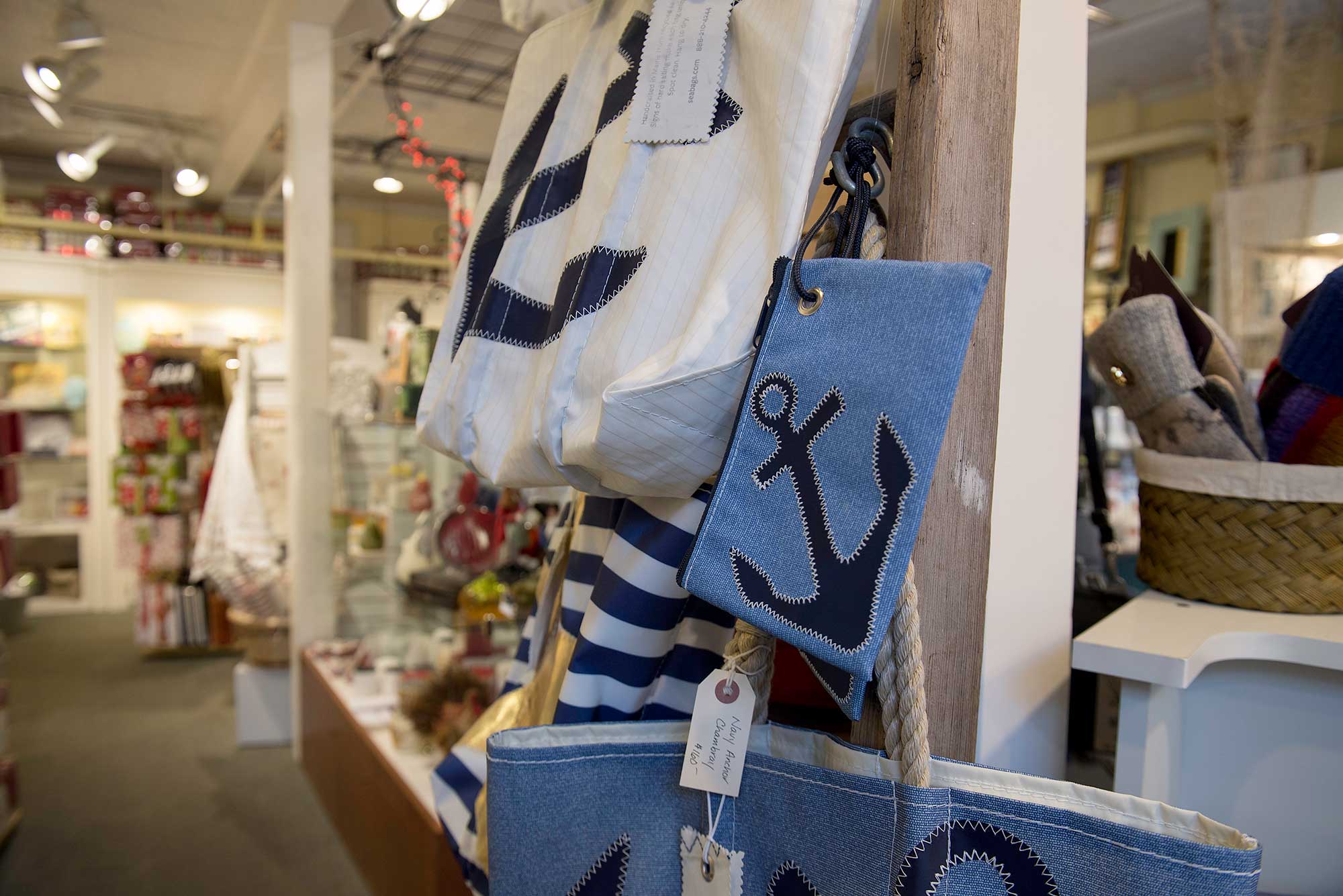 Interior view of Blackstone’s of Beacon Hill boutique, 46 Charles St., Boston