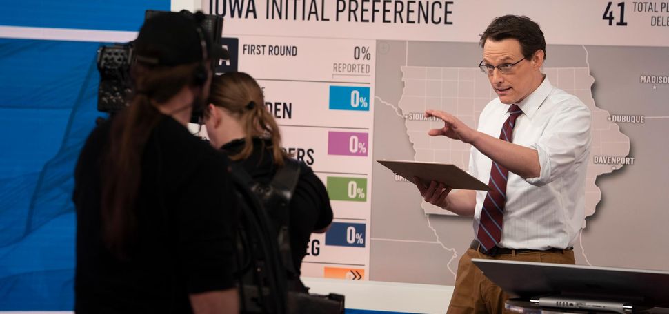 A photo of MSNBC host Steve Kornacki