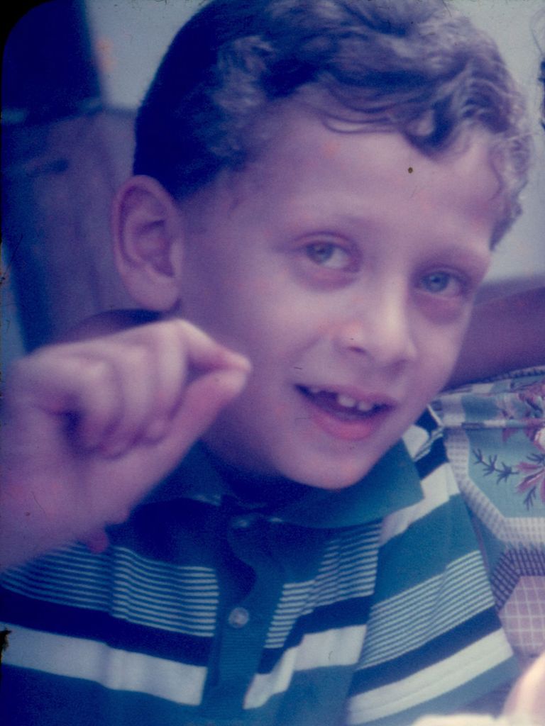 Portrait of a young boy Azer Bestavros.