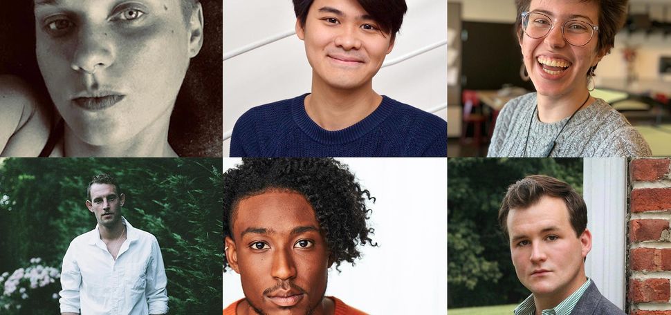 Composite image of the 2020 Kahn Awards winners; clockwise from left, top: Diana Walsh, Tak-Cheung Hui, Saskia Martinez, Alex Stern, Nicholas Walker, Eric Carey.