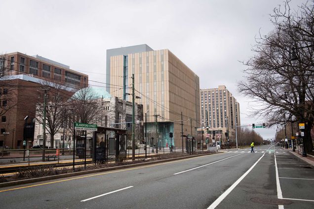 A photo of East Campus of Boston University