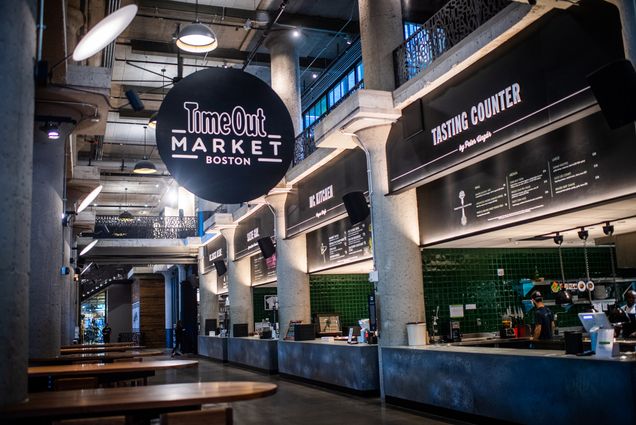 A photo of the interior of Time Out Market