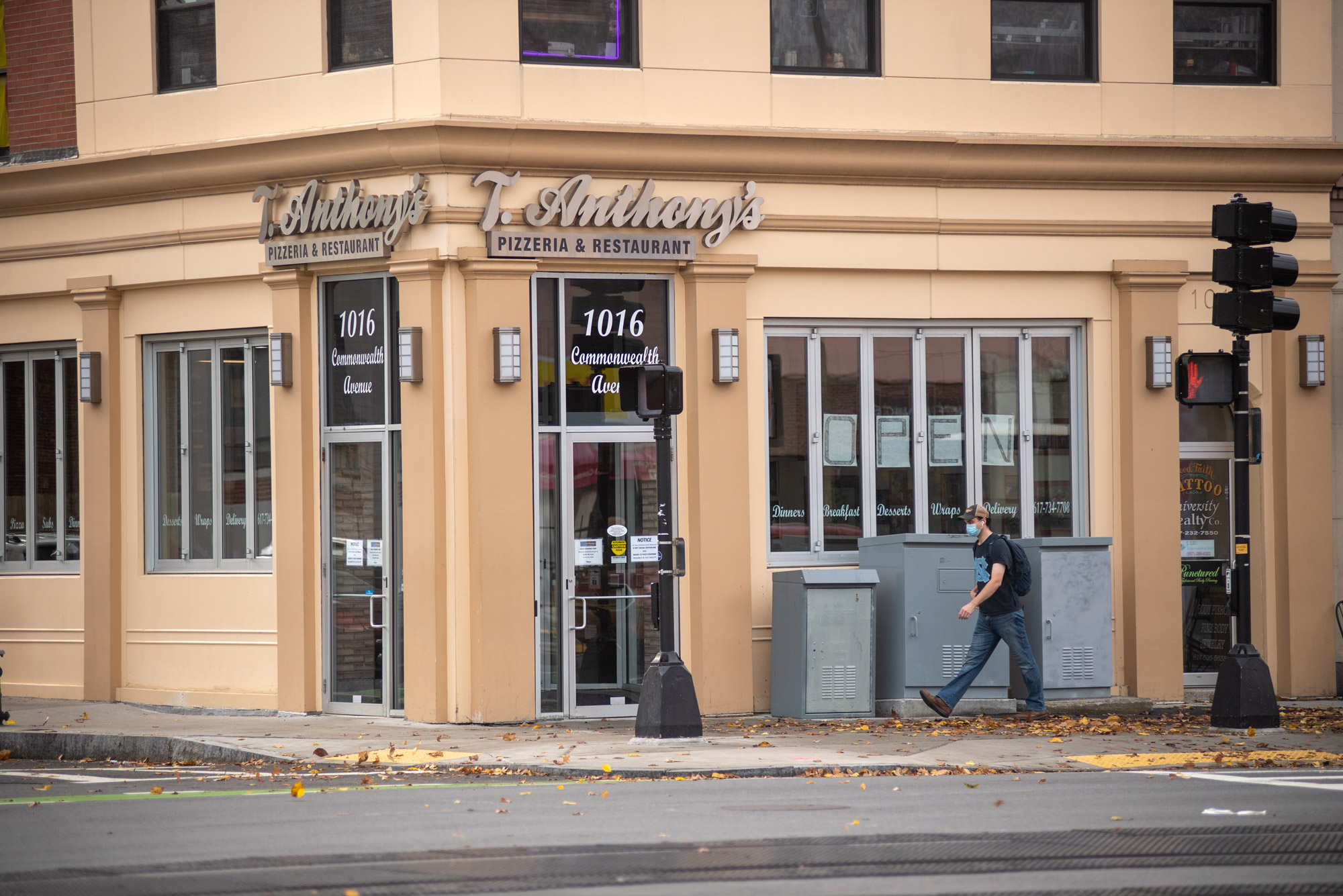 A photo of T Anthony's Pizza on Comm Ave
