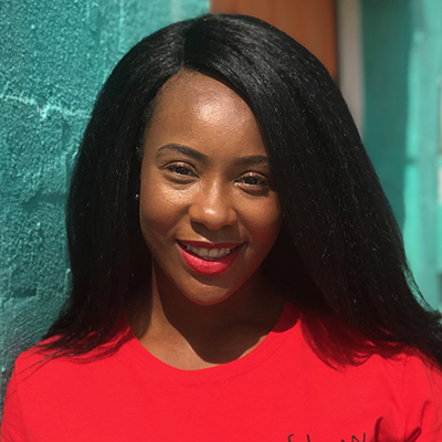 Portrait of Dominique McLean, president of Boston University law students association