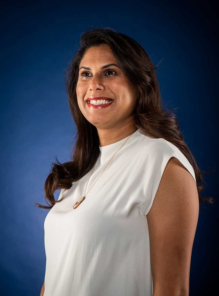 Portrait of Melissa Ghulam-Smith, co-founder of Lifeboat Boston food pantry.