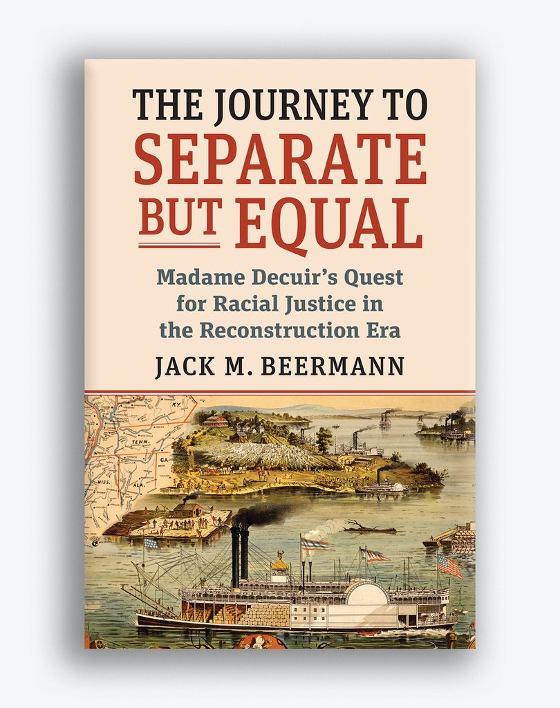 A photo of the cover of Beerman's book "The Journey to Seperate but Equal"