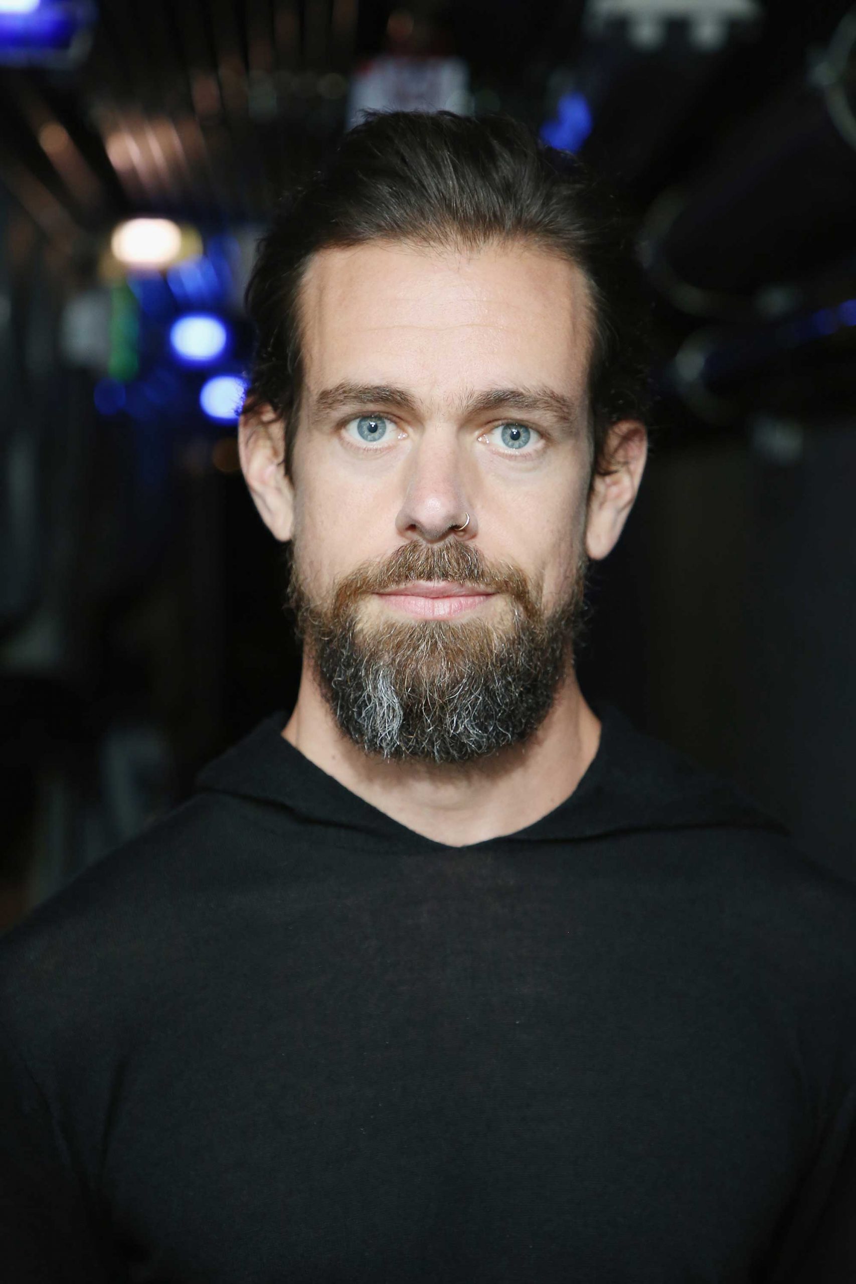 Portrait of Jack Dorsey, Twitter and Square co-founder and CEO