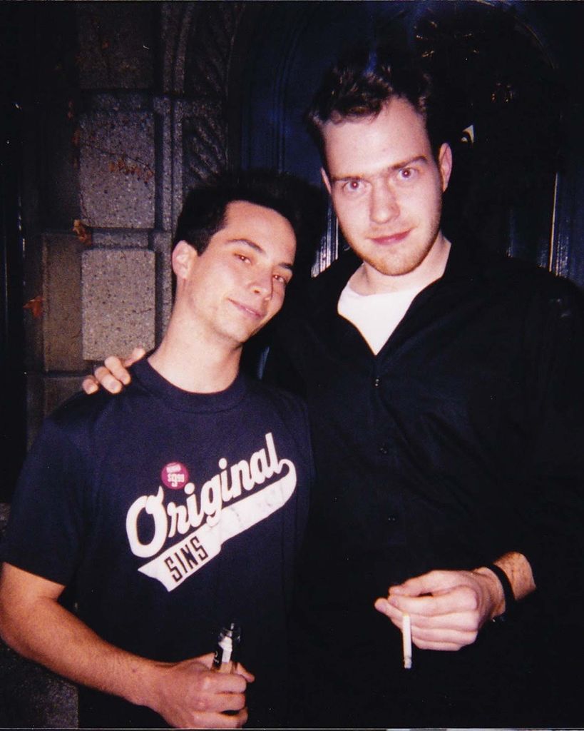 Mozgala (left) and von Stuelpnagel as BU undergraduates. Photo courtesy of Moritz von Stuelpnagel