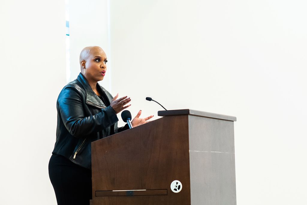 US Representative Ayanna Pressley (D-Mass.), who also spoke at the event, said the ECASH project could help unbanked and underbanked Americans who would otherwise be left behind in an increasingly cashless society.