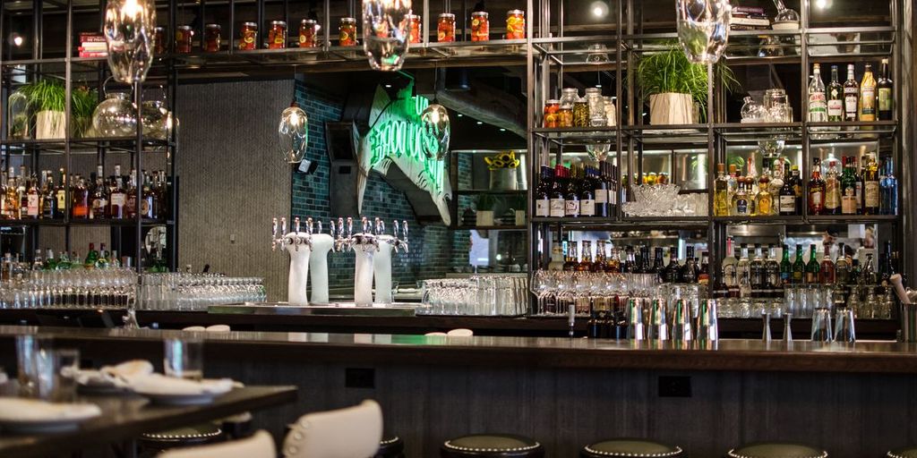 Photo of the bar at Waypoint restaurant in Boston