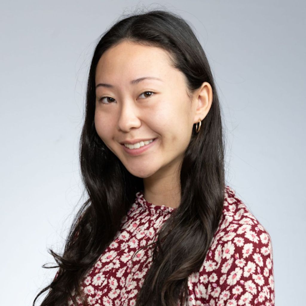 Student, Michelle Yee, is smiling for a headshot that shows the side profile of her face.
Picture credit: Michaela Yee (SHA'23)