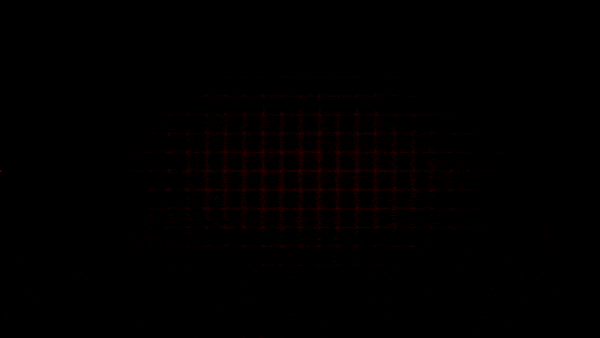 Gif of a red EKG line simulating an arrhythmia.