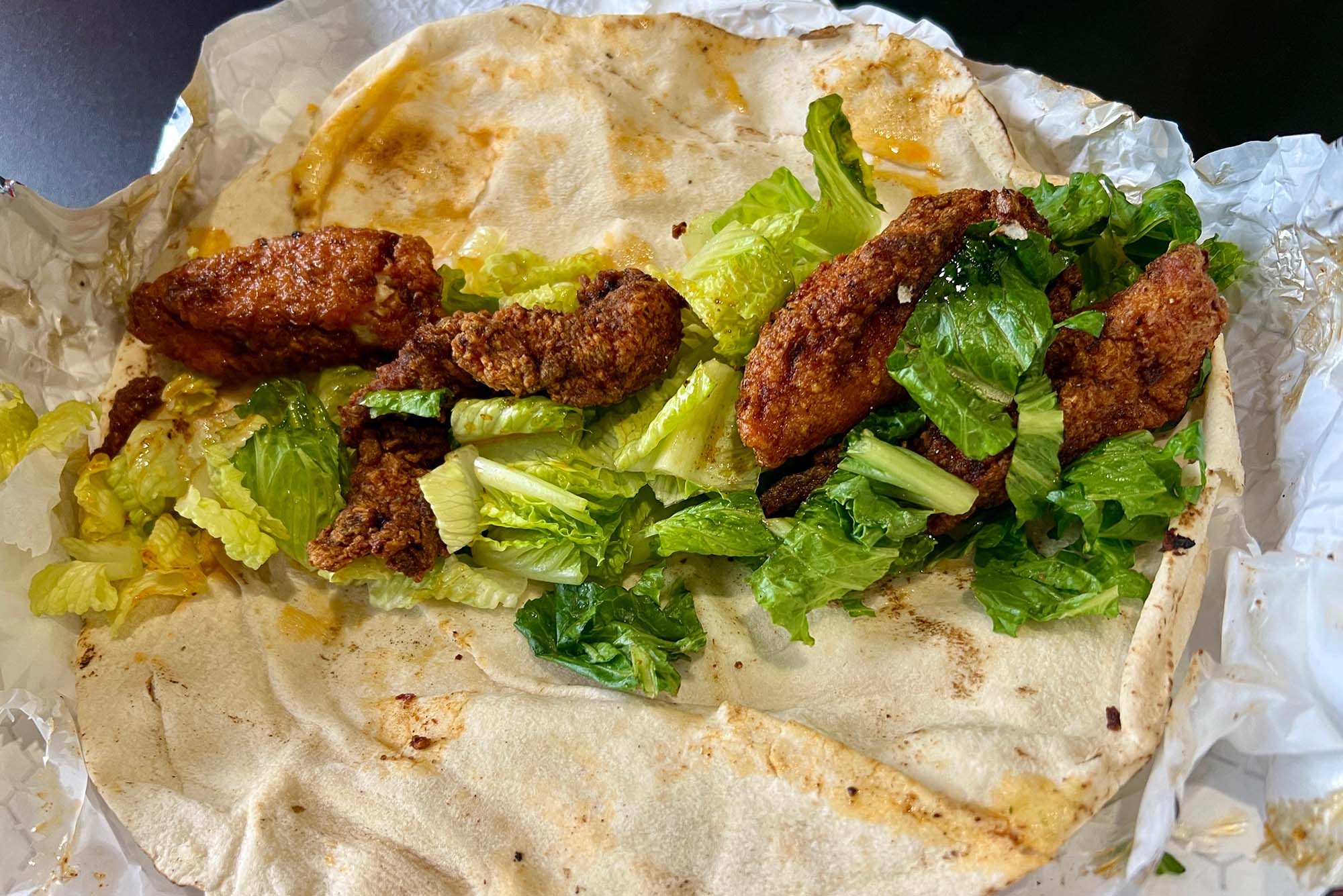 Photo: A picture of Ziggy Bomb's Boom Boom Chicken Wrap
