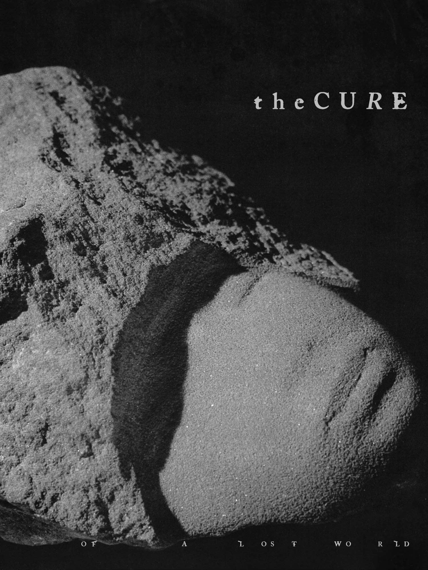 Photo: A gray album cover of Songs of a Lost World by the Cure