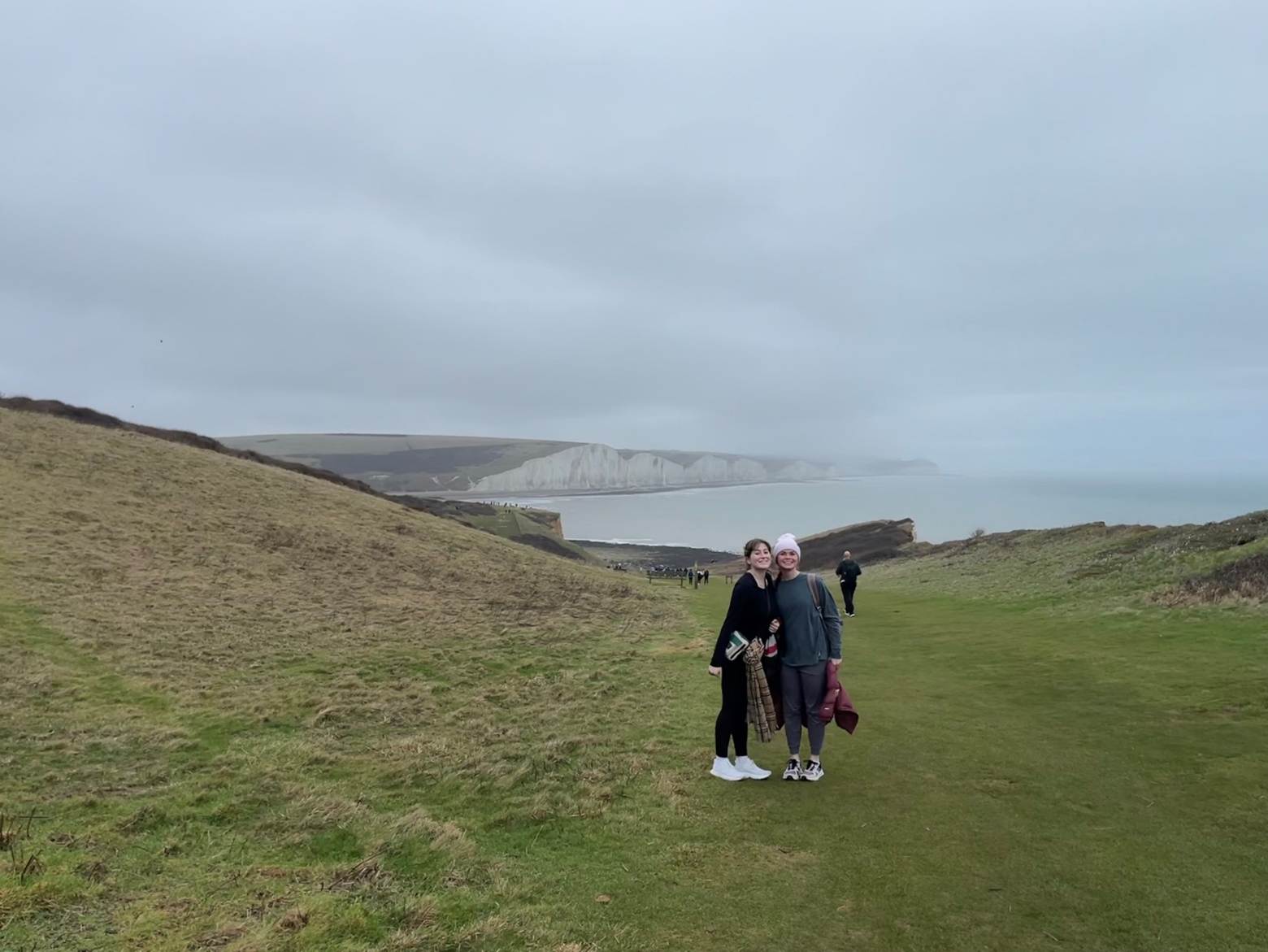 Josephine Best on a hill in London